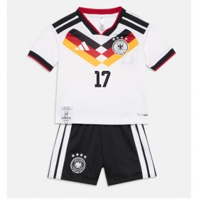 Dječji Nogometni Dres Njemačka Florian Wirtz #17 Domaci SP 2026 Kratak Rukav (+ Kratke hlače)